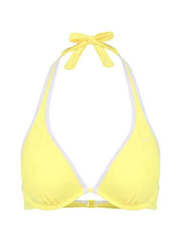 Venice Beach Bügel-Bikini-Top in gelb