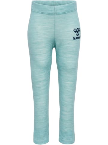 Hummel Hummel Leggings Hmlwolly Jungen Atmungsaktiv in MINERAL BLUE