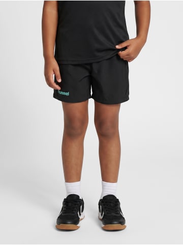 Hummel Verstellbare Taille Kurze Hose Hmlblaze Kinder in BLACK/POOL BLUE