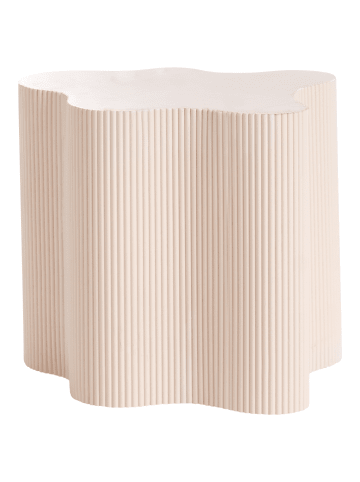 Beliani Beistelltisch PERRY in Weiß - (W) 45 x (H) 45 x (L) 40 cm