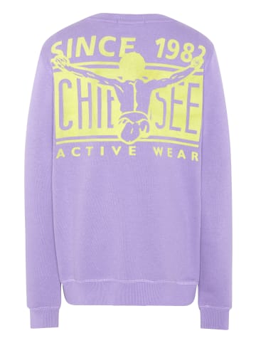 Chiemsee Sweatshirt in Lila