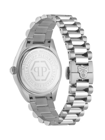Philipp Plein Analoguhr für Herren in silber
