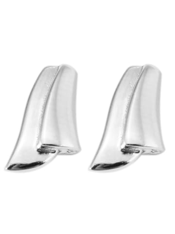 Adeliás Damen Ohrringe – Ohrstecker aus 925 Silber in silber