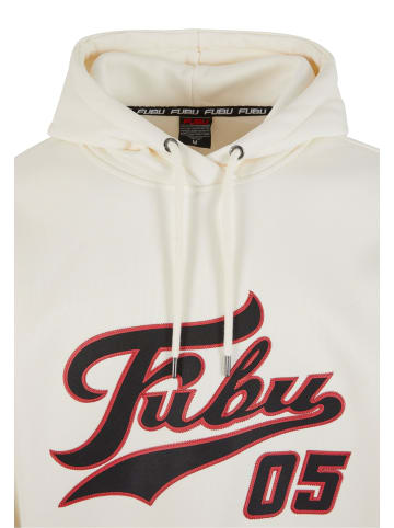 FUBU FUBU Kapuzenpullover in offwhite/black/red