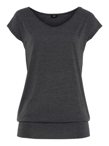 H.I.S. Funktionsshirt in koralle / schwarz