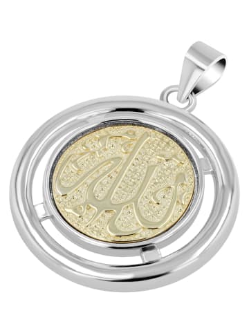 Adeliás Unisex Anhänger aus 925 Silber in silber