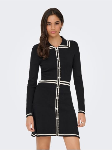 ONLY Strickkleid in Black