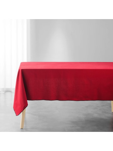 Douceur d’Intérieur Tischdecke aus Baumwolle MISTRALINE in Rot, 140 x 240 cm