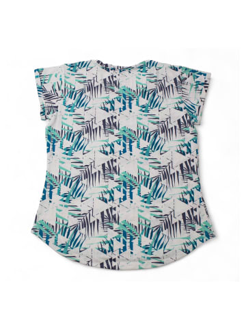 Jack Wolfskin T-Shirt Moana Tropic T-Shirt Damen Sommershirt in Blau