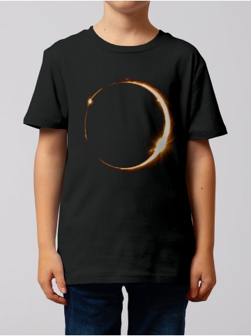 wat? Apparel T-Shirt Feuerring in Schwarz