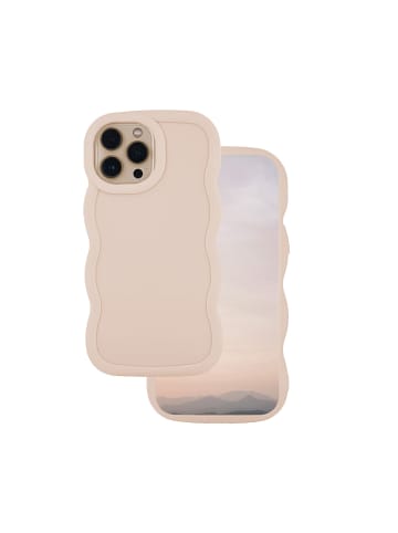 COFI 1453 Candy Case Hülle Schutz Handyhülle kompatibel mit iPhone 16 Beige in Beige