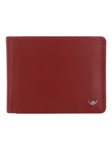 Golden Head Polo Geldbörse RFID Schutz Leder 12.5 cm rot