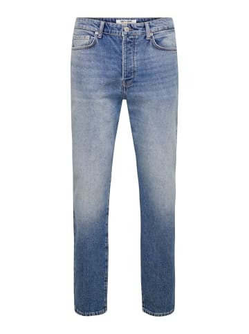 ONLY & SONS Verjüngt in Medium Blue Denim