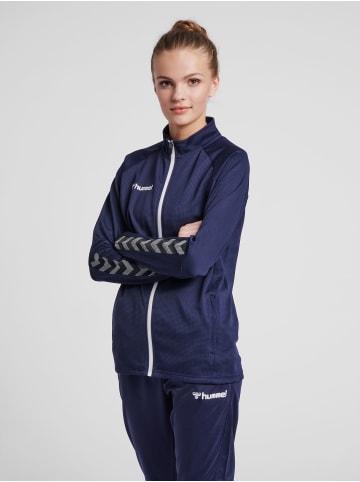 Hummel Reißverschluss Jacke Raglanärmel Hmlauthentic Damen in MARINE