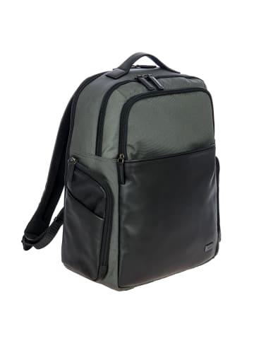 BRIC`s Monza Business-Rucksack 43 cm Laptopfach grey-black