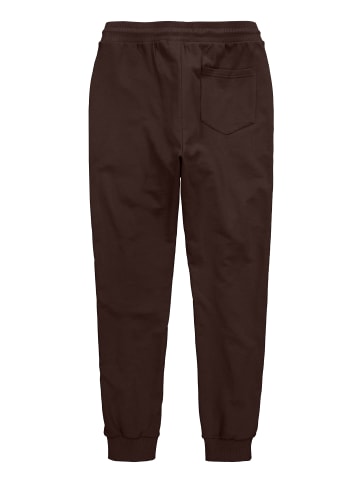Men Plus Lange Sweathose in espresso
