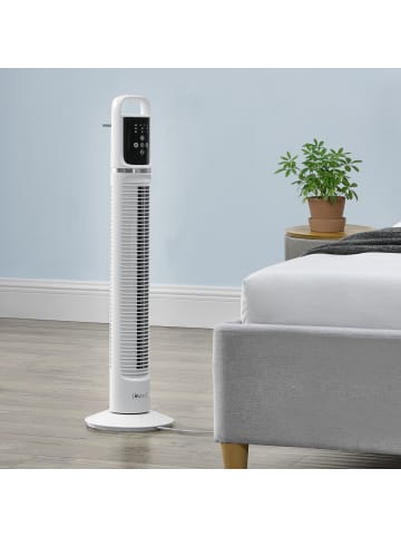 in.tec Standventilator in Weiß (H)82cm (B)22cm (T)22cm