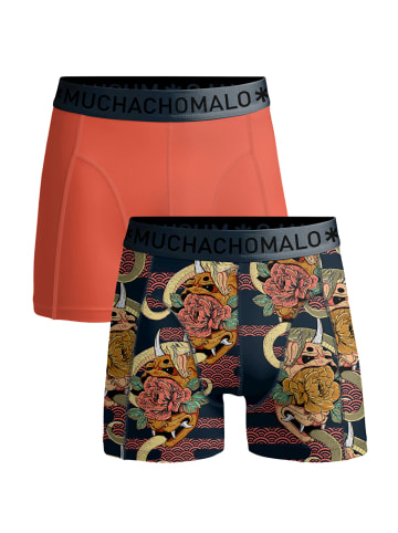 Muchachomalo 2er-Set: Boxershorts in Multicolor/Red