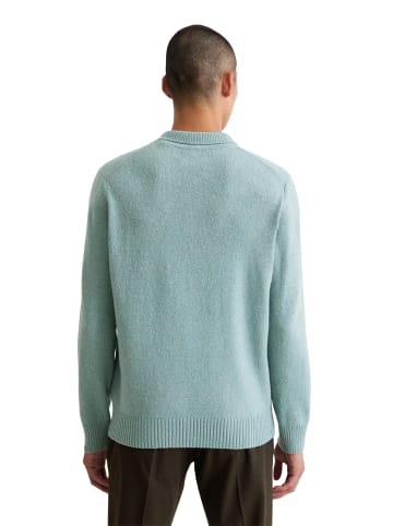 Marc O'Polo Pullover im Polo-Stil in arctic blue