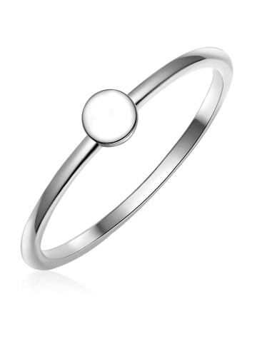 Glanzstücke München Ring Kreis aus Sterling Silber in silber