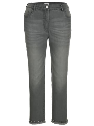 MIAMODA Jeans in grey denim