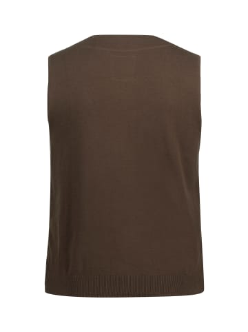 JP1880 Steppweste in braungrau