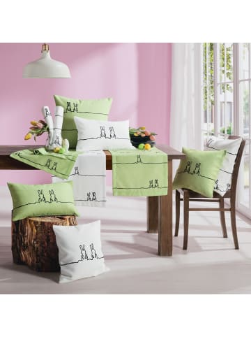 Erwin Müller Kissenhülle in weiß-schwarz