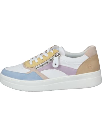 remonte Schnürschuhe, Sneakers Low in aqua/weiss/rose