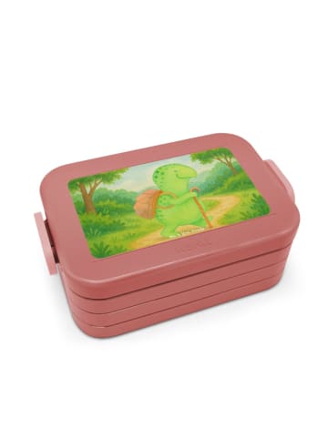 Mr. & Mrs. Panda MEPAL Bentobox Schildkröte Wanderer Design ohne... in Rot Pastell