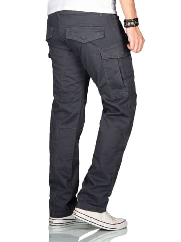 Alessandro Salvarini Hose Stretch Chino AS032 in Anthrazit