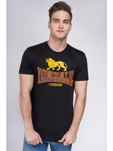 Lonsdale T-Shirt "Taverham" in Schwarz