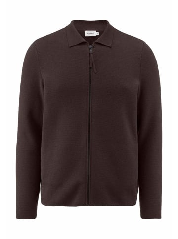 Hessnatur Strickjacke in kakao braun