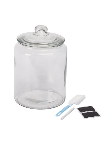 relaxdays Vorratsglas in Transparent - 6 l