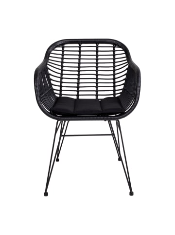 ebuy24 Sessel Trish Schwarz 2er Set