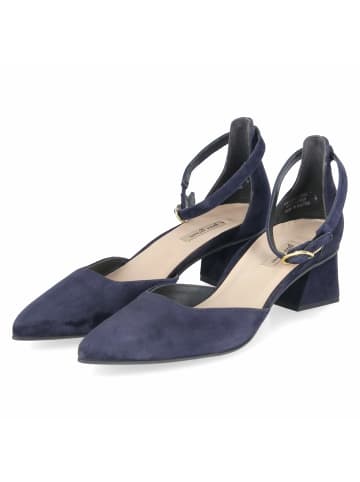 Paul Green Riemchenpumps in blau
