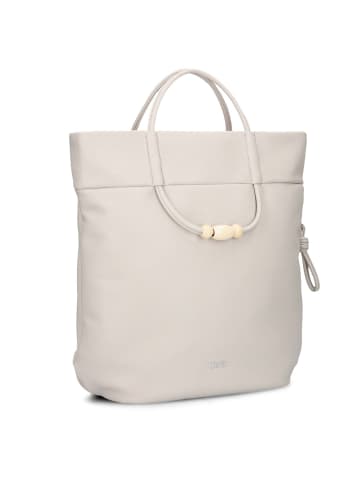 Zwei Perla PE120 - Henkeltasche 34 cm (off-white) in cappuccino