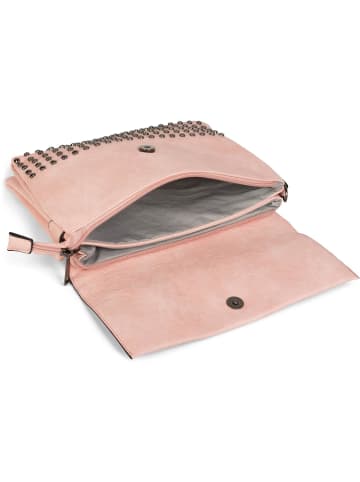 styleBREAKER Clutch Handtasche in Rosa