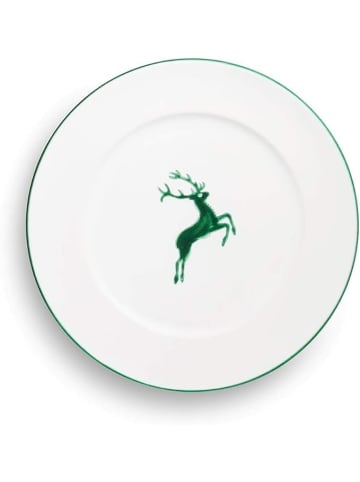 Gmundner Keramik HirschSpeiseteller Gourmet in Weiß