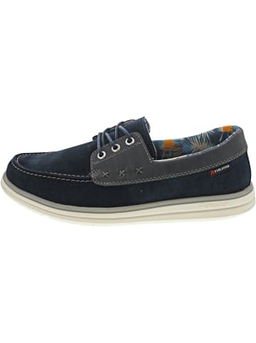 rieker Evolution sportlicher Schnürer Blau