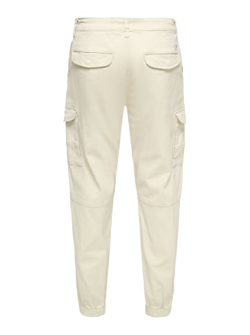 ONLY & SONS Cargo-Hose in Silver Lining