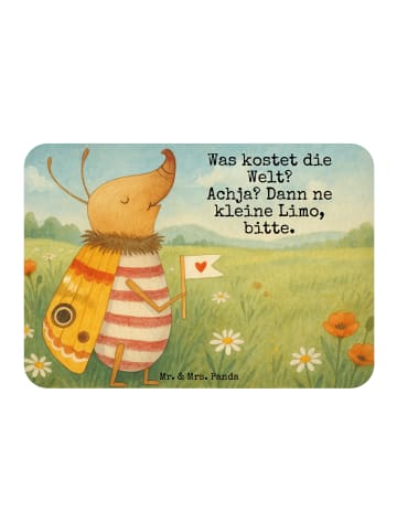 Mr. & Mrs. Panda Magnet Nachtfalter Fähnchen Design mit Spruch in Weiß
