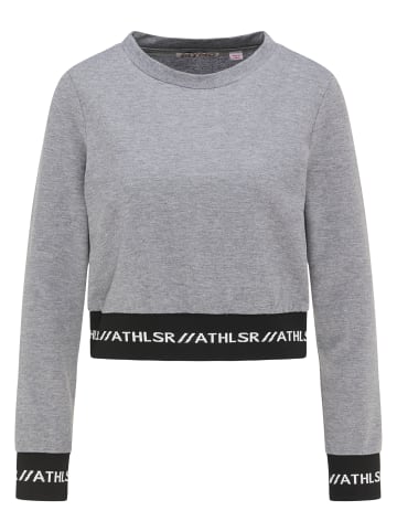 myMO ATHLSR Pullover in Grau Melange