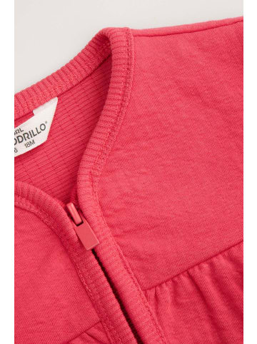 Coccodrillo Reißverschlussjacke in himbeerrot