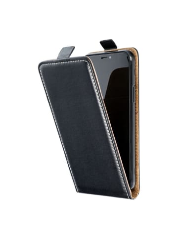 COFI 1453 SLIM FLEXI FRESH Flip-Tasche Handyhülle kompatibel mit iPhone in Schwarz