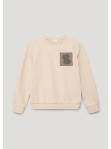 s.Oliver Sweatshirt langarm in Beige