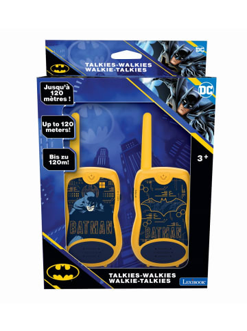 Lexibook Batman Walkie-Talkies bis zu 120 Meter Reichweite mit Gürtelclip 3 Jahre
