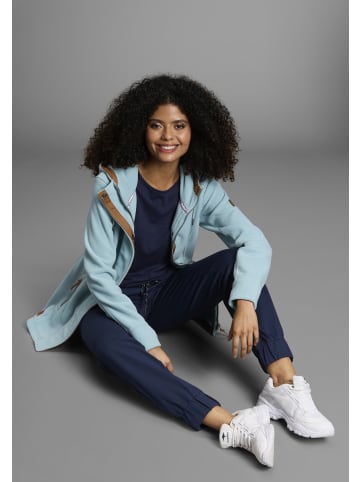 Kangaroos Fleecejacke in türkis