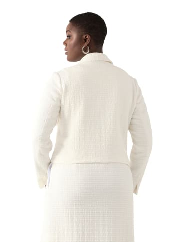 Ulla Popken Kurzjacke in offwhite