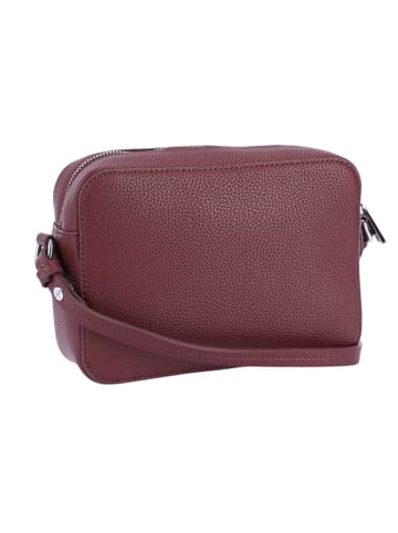 Joop Jeans Schultertasche 'Lettera 1.0 Cloe in Burgunder 21,50 x 15,00 x 6,00 cm'