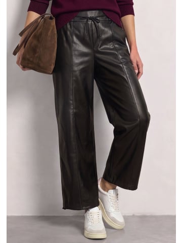 Style Amalia Hose mit elastischem Saum in Black Coffee